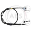 Tirette à câble, frein de stationnement A.B.S. [K13498]