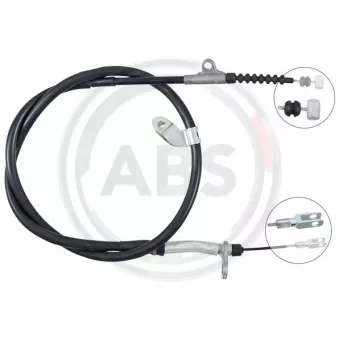 Tirette à câble, frein de stationnement A.B.S. K14139 pour NISSAN 350 3.5 - 313cv