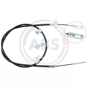 Tirette à câble, frein de stationnement A.B.S. K14155 pour TOYOTA PRIUS 1.5 - 78cv