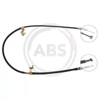 Tirette à câble, frein de stationnement A.B.S. K14497 pour MAZDA 323 2.0 24V - 144cv