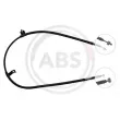 Tirette à câble, frein de stationnement A.B.S. [K14877]