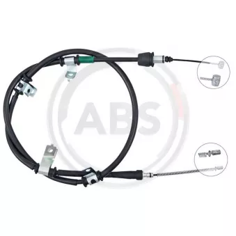 Tirette à câble, frein de stationnement A.B.S. [K16003]