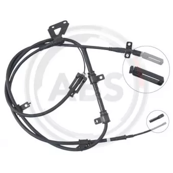 Tirette à câble, frein de stationnement A.B.S. K17532