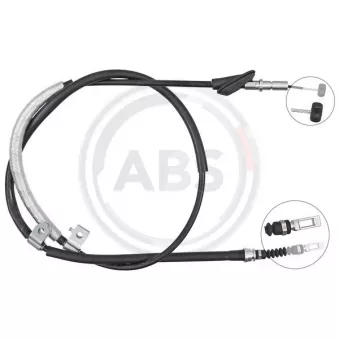 A.B.S. K18988 - Tirette à câble, frein de stationnement