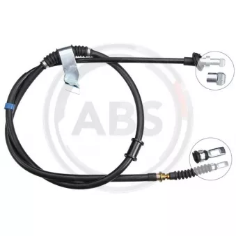 Tirette à câble, frein de stationnement A.B.S. K19007 pour DAEWOO MATIZ 2.0 16V - 133cv