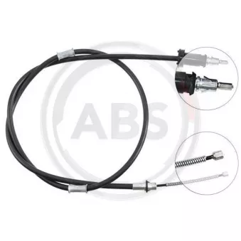 Tirette à câble, frein de stationnement A.B.S. OEM 5273636