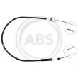 Tirette à câble, commande d'embrayage A.B.S. [K28002]