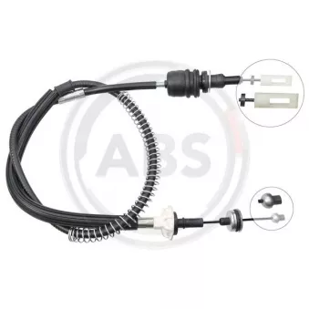 Tirette à câble, commande d'embrayage A.B.S. K28240