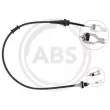 Tirette à câble, commande d'embrayage A.B.S. [K28780]