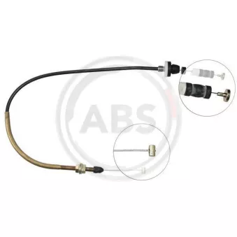 A.B.S. K30980 - Câble d'accélération