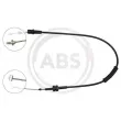 Câble d'accélération A.B.S. [K36940]