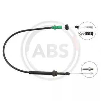 Câble d'accélération A.B.S. OEM 550394