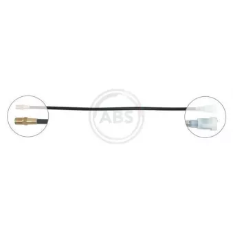 Câble flexible de commande de compteur A.B.S. [K43101]