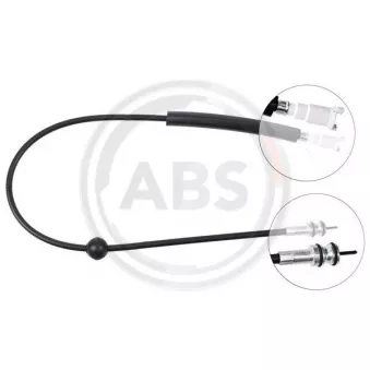 Câble flexible de commande de compteur A.B.S. [K43103]
