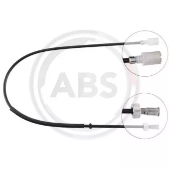 Câble flexible de commande de compteur A.B.S. OEM 111 540