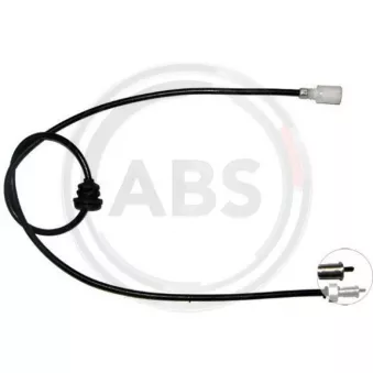 Câble flexible de commande de compteur A.B.S. K43106