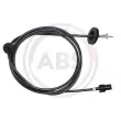 Câble flexible de commande de compteur A.B.S. [K43111]