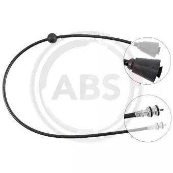 A.B.S. K43112 - Câble flexible de commande de compteur
