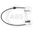 Câble flexible de commande de compteur A.B.S. [K43113]