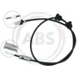 Câble flexible de commande de compteur A.B.S. [K43126]