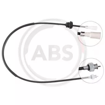 Câble flexible de commande de compteur A.B.S. K43132