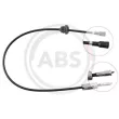 Câble flexible de commande de compteur A.B.S. [K43133]