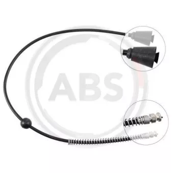Câble flexible de commande de compteur A.B.S. OEM 612387