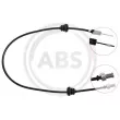 Câble flexible de commande de compteur A.B.S. [K43136]