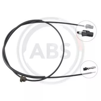Câble flexible de commande de compteur A.B.S. [K43144]