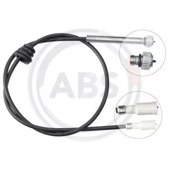 Câble flexible de commande de compteur A.B.S. K43148