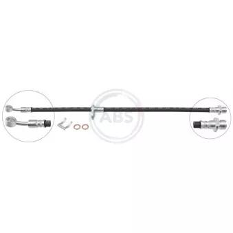 Flexible de frein A.B.S. SL 1273 pour HONDA INSIGHT 1.3 IMA - 99cv