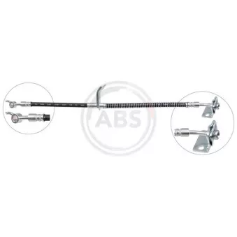 Flexible de frein A.B.S. SL 1305 pour KIA NIRO 1,6 GDI Hybrid - 141cv