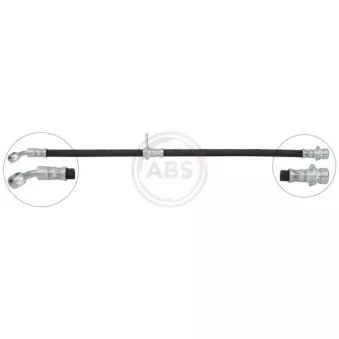 Flexible de frein A.B.S. SL 5013 pour HONDA PRELUDE 2.2 16V - 185cv