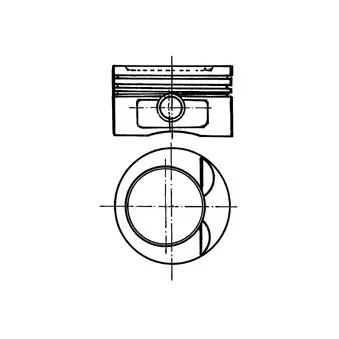 Piston KOLBENSCHMIDT 90037620