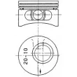 Piston KOLBENSCHMIDT [90245600]