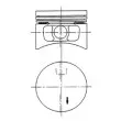 Piston KOLBENSCHMIDT [92396620]
