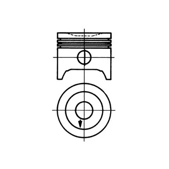 KOLBENSCHMIDT 92523601 - Piston
