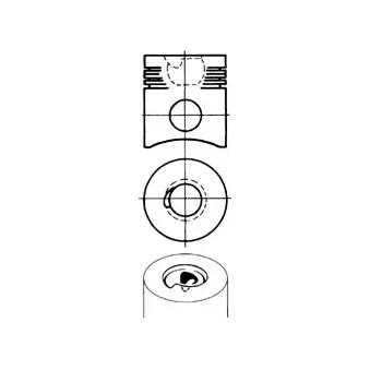 KOLBENSCHMIDT 92824600 - Piston