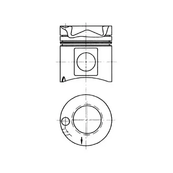 Piston KOLBENSCHMIDT OEM A4470303817