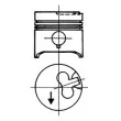 Piston KOLBENSCHMIDT [93578600]