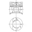 KOLBENSCHMIDT 94597600 - Piston