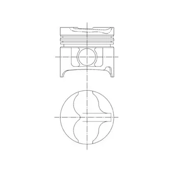 KOLBENSCHMIDT 94807600 - Piston