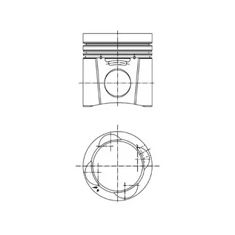 Piston KOLBENSCHMIDT OEM 410600