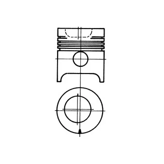 Piston KOLBENSCHMIDT OEM EDPN6102A