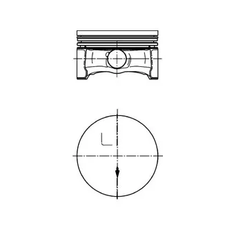 Piston KOLBENSCHMIDT 99881600