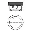 Piston KOLBENSCHMIDT [99927600]