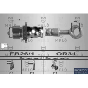 AKRON-MALÒ 80467 - Flexible de frein