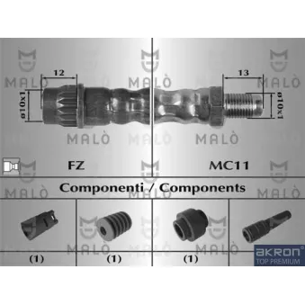 AKRON-MALÒ 81032 - Flexible de frein