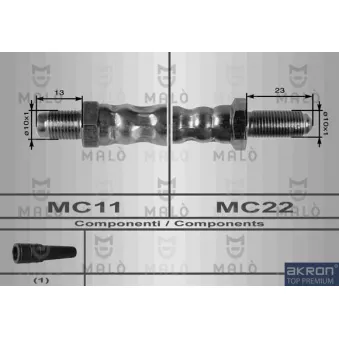 AKRON-MALÒ 8205 - Flexible de frein