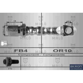 AKRON-MALÒ 8321 - Flexible de frein